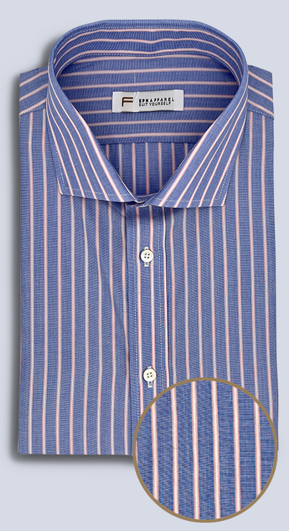 The Bateman Pinstripe Dress Shirt