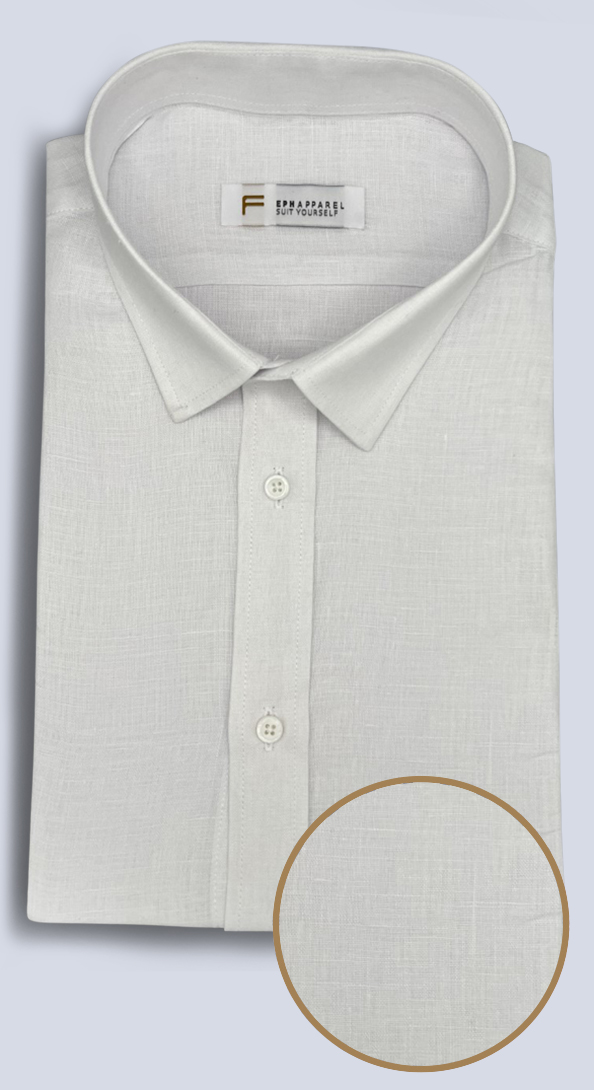 The Coastal White Linen Shirt