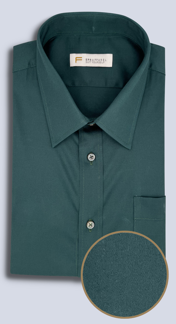 Eph_The-Emerald-Green-Cotton-shirt_feature.jpg The Emerald Green Cotton Dress Shirt