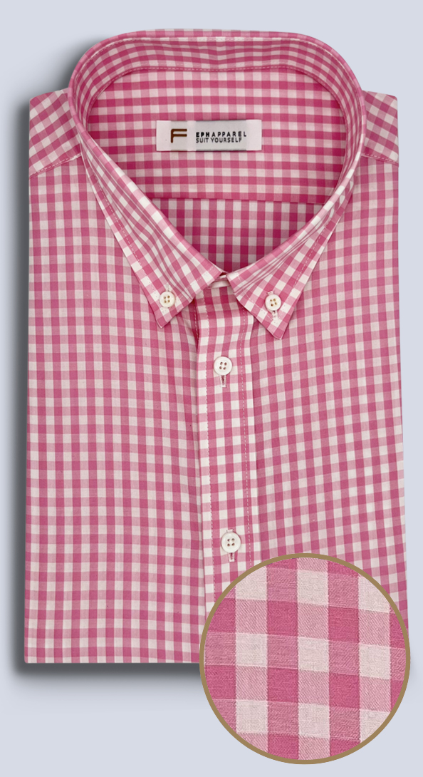 Eph_The-Picnic-Pink-Gingham-shirt_feature.jpg The Picnic Pink Gingham Dress Shirt