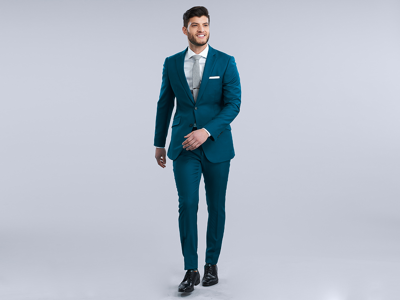 The Teal Blue Suit - Image 3