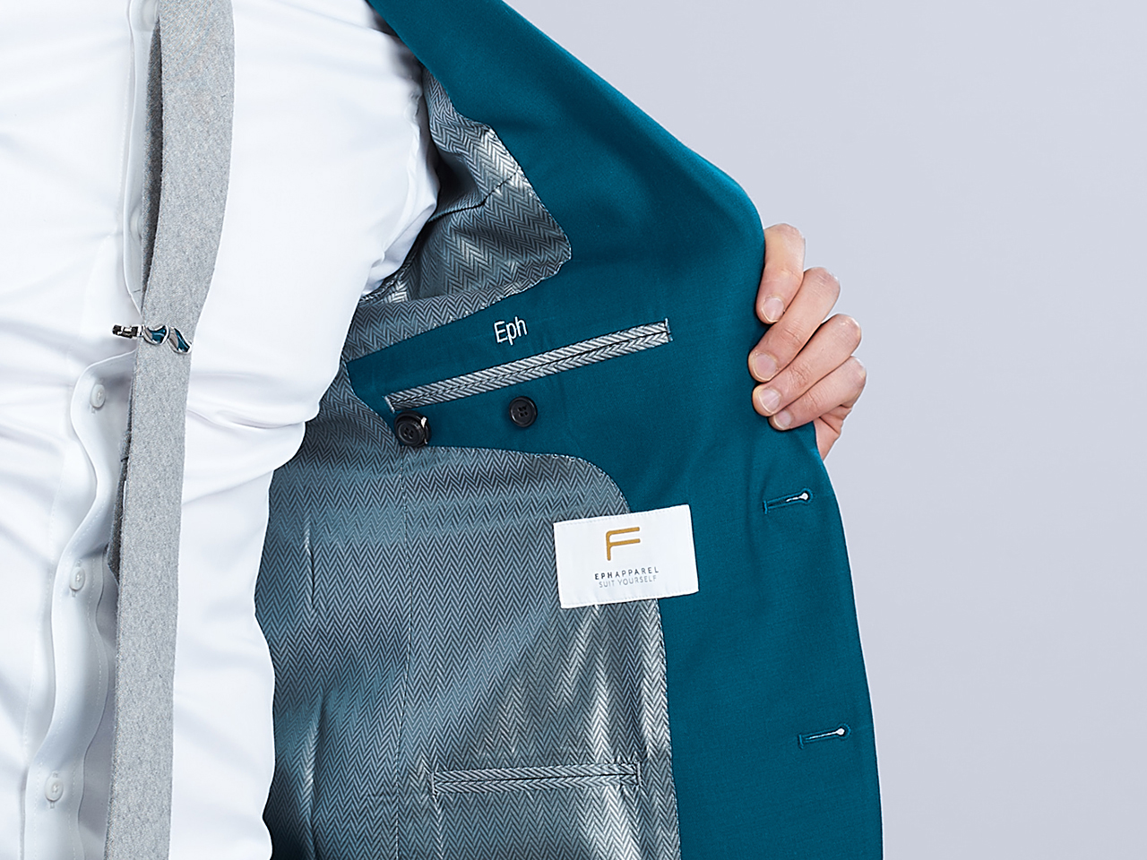 The Teal Blue Suit - Image 5