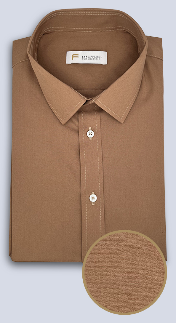 The Café Latte Cotton Shirt