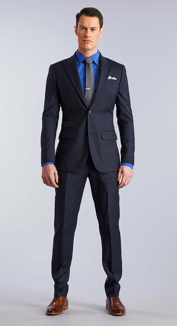 The Admiral Windowpane Suit