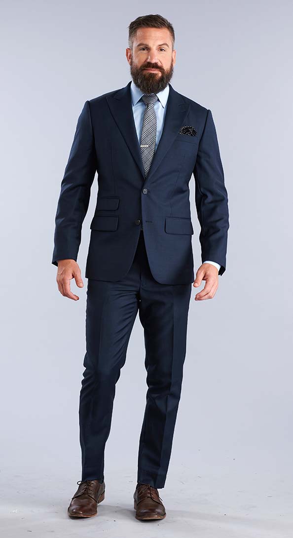 The Deep Blue Suit