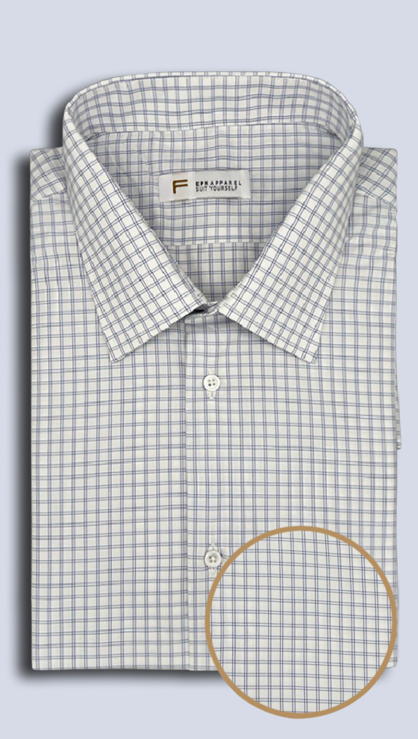 The Draftsman Check Dress Shirt
