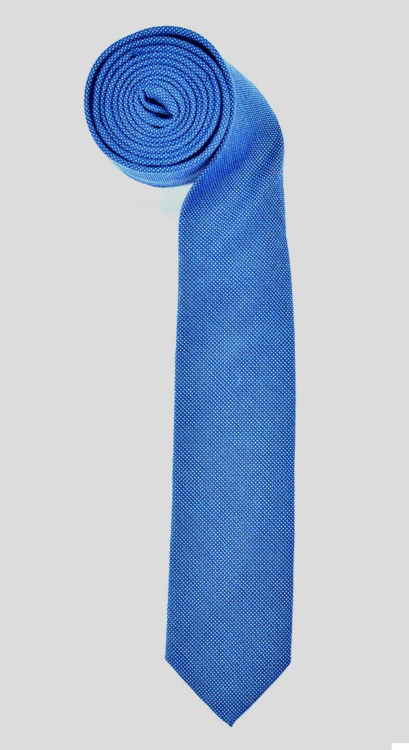 The Blue Nailhead Tie