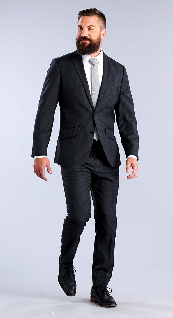 The Fundamental Charcoal Suit