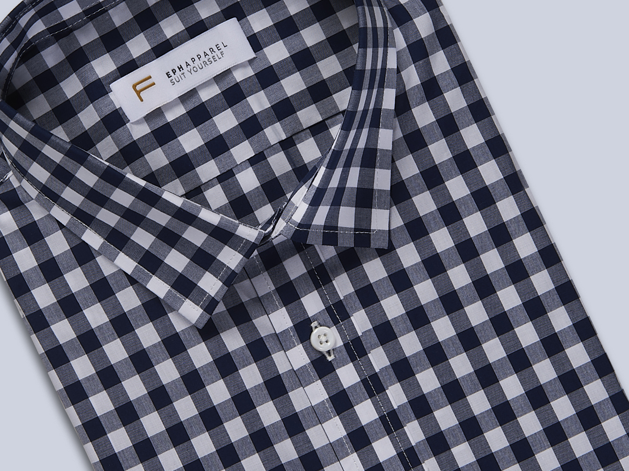 The Large Navy Gingham - Image 4