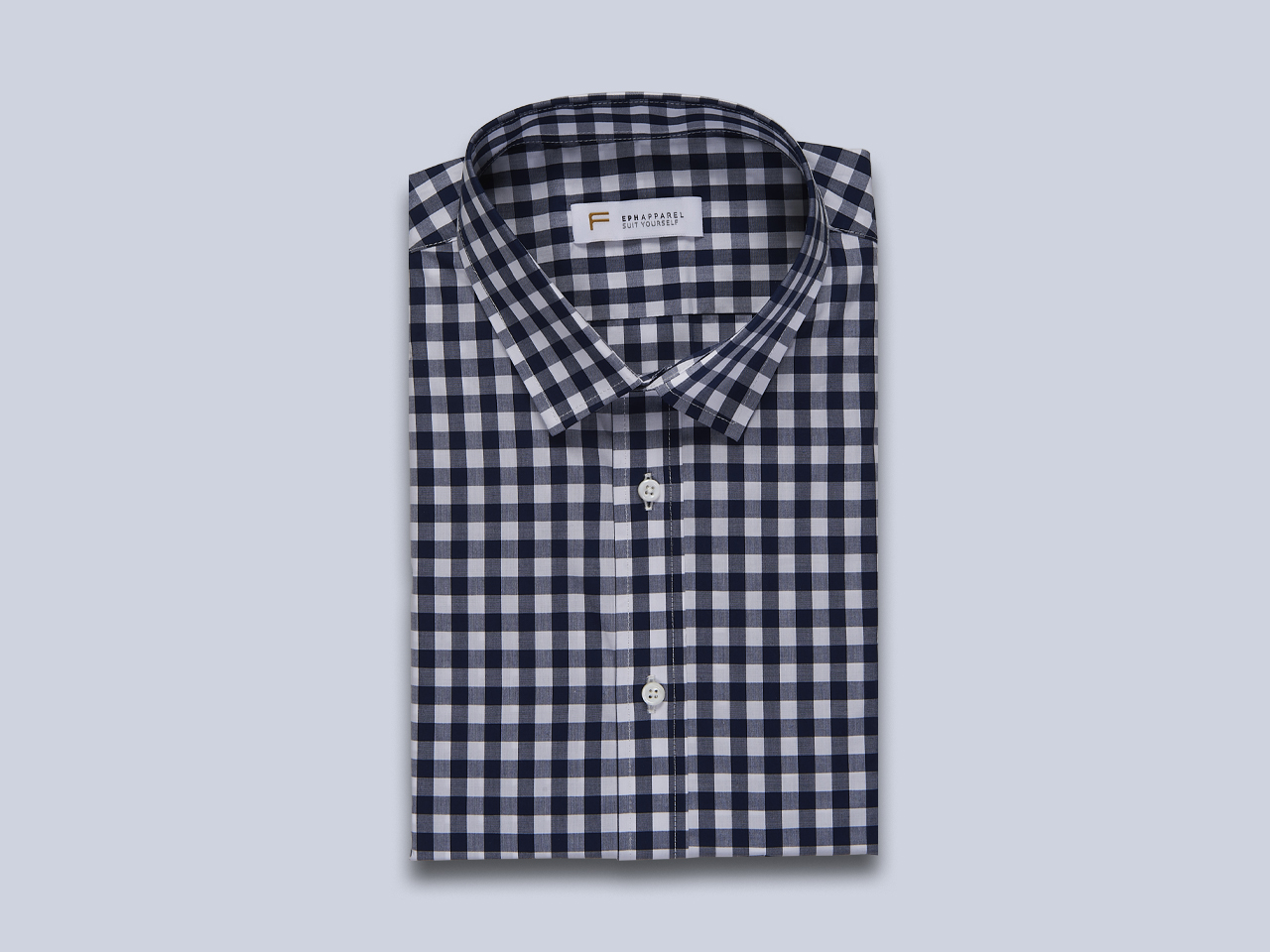 The Large Navy Gingham - Image 6