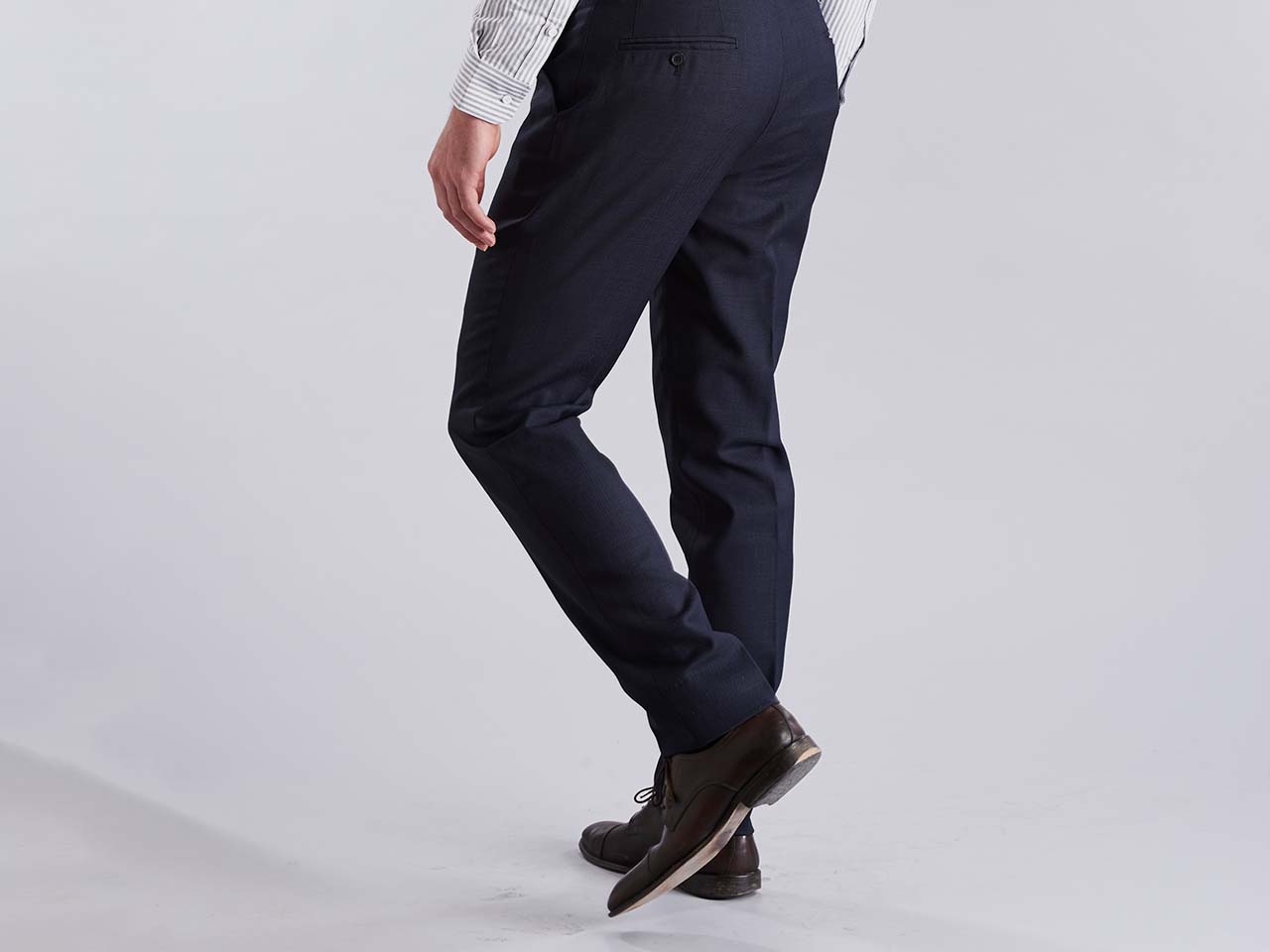The Navy Nailhead Pants - Image 4