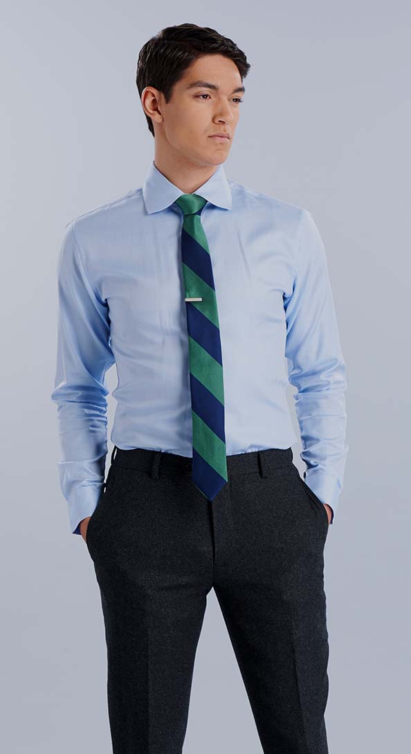 eph_the-sky-blue-herringbone-shirt_feature.jpg The Sky Blue Herringbone Shirt