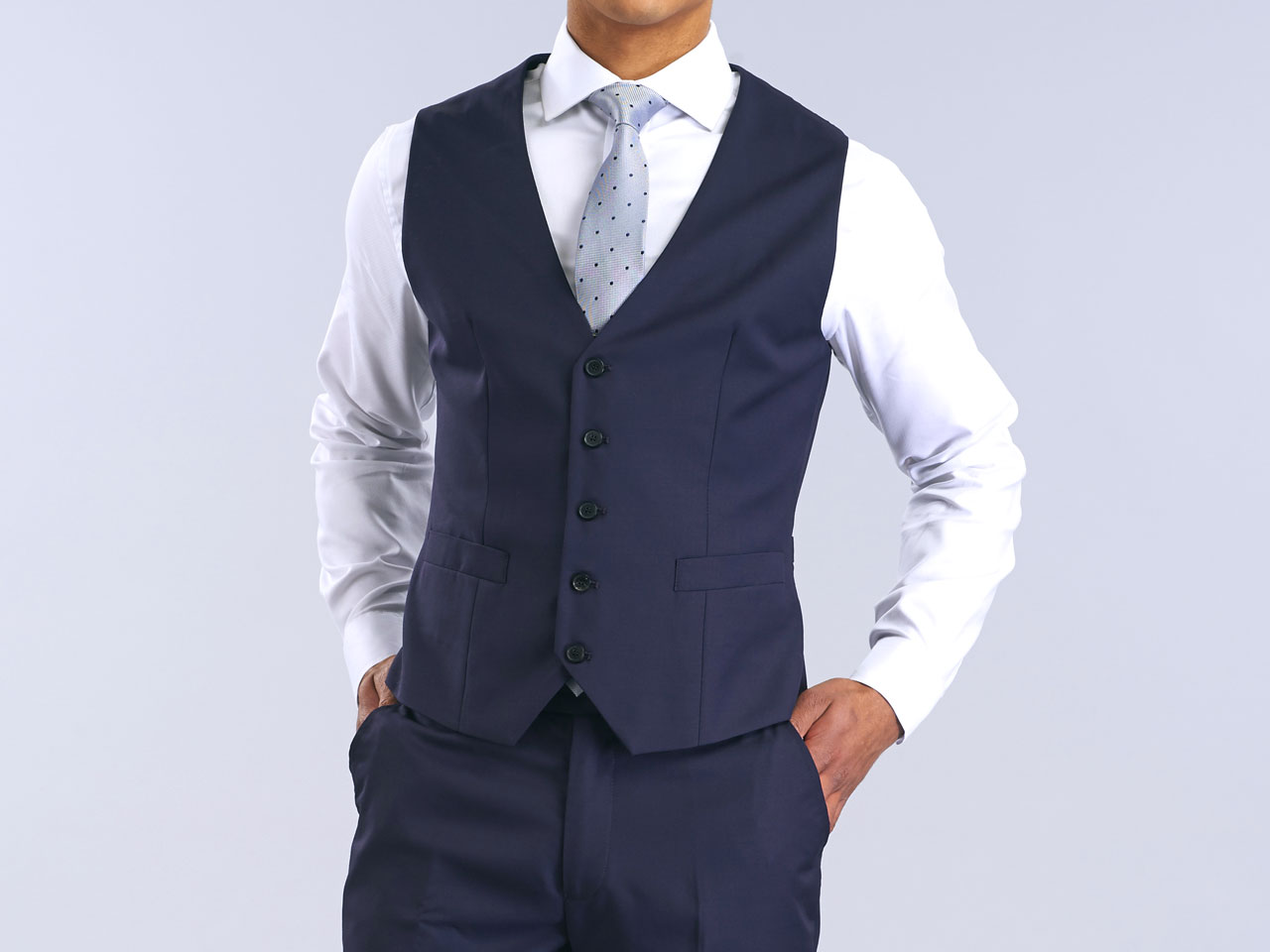 The Midnight Purple Three Piece Suit - Image 6