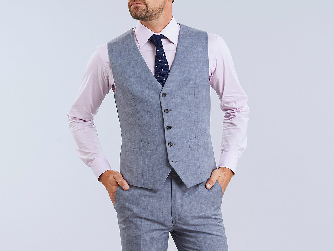 The Graphite Three Piece Suit - Image 4