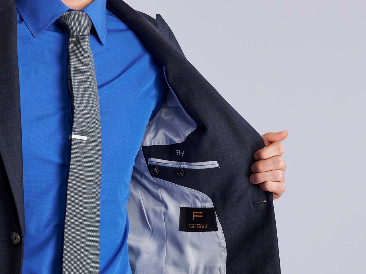 The Admiral Windowpane Three Piece Suit - Image 5
