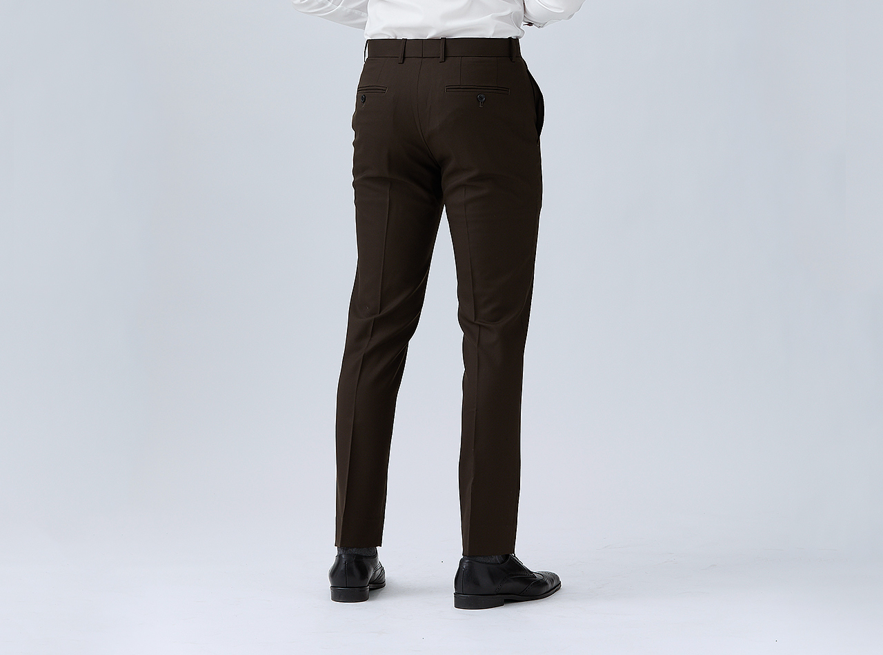 The Crisp Brown Three Piece Suit - Image 6