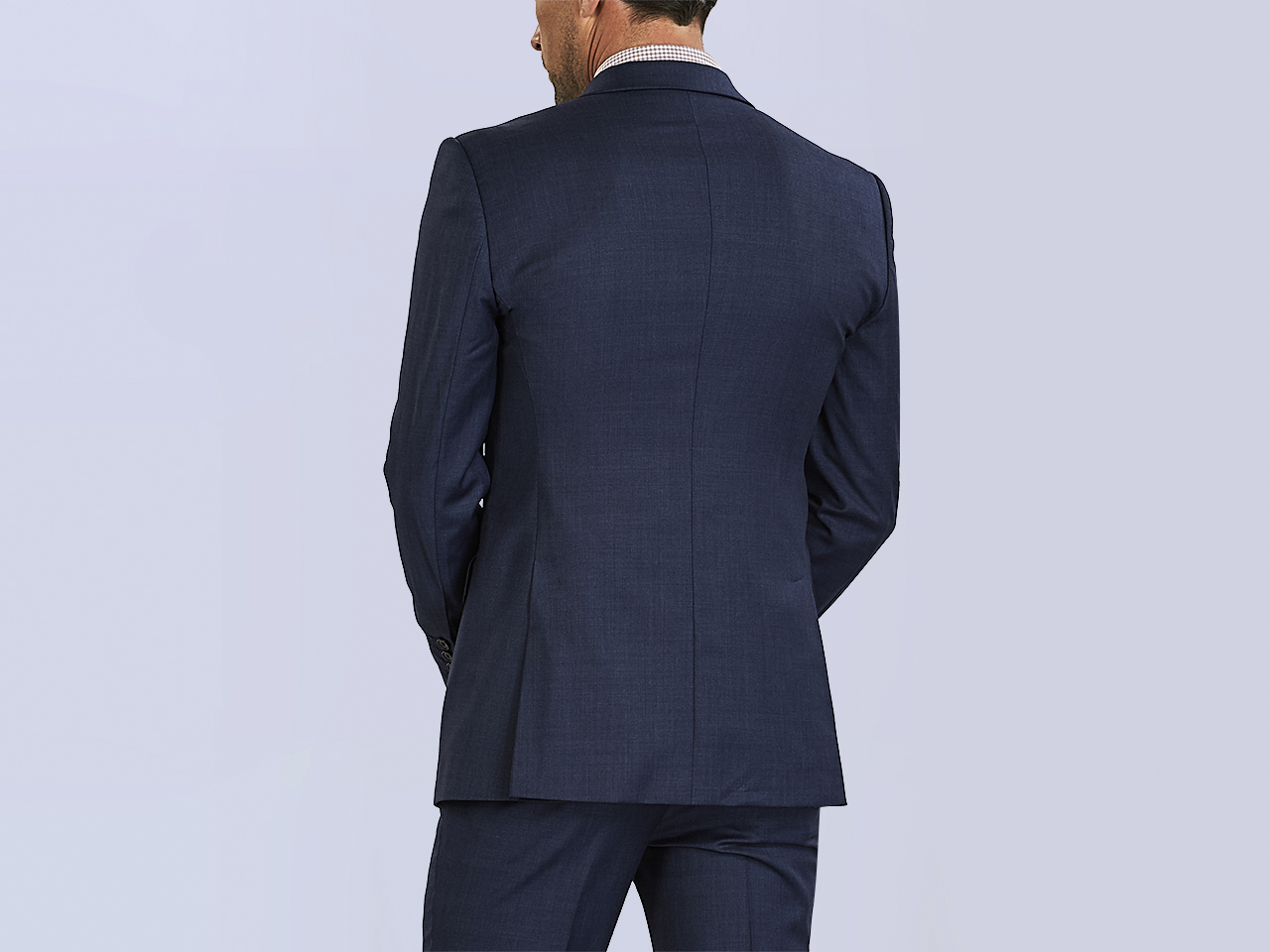 The Denim Blue Three Piece Suit - Image 4