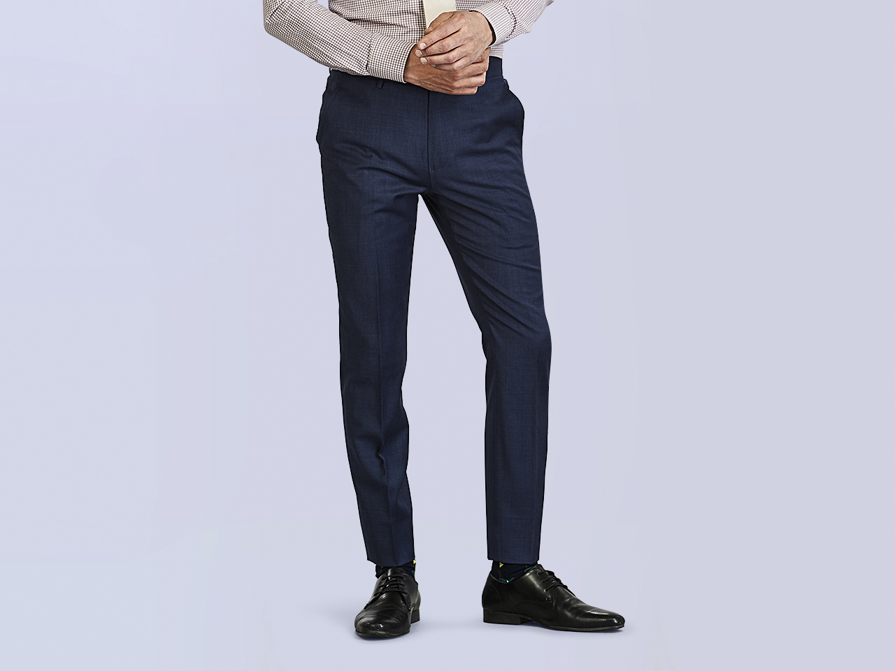 The Denim Blue Three Piece Suit - Image 8