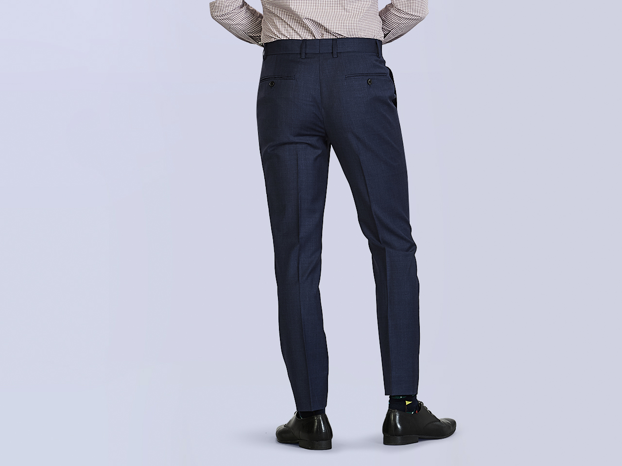 The Denim Blue Three Piece Suit - Image 9