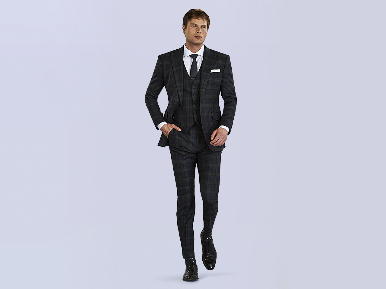 The Fillmore Plaid Three Piece Suit - Image 3