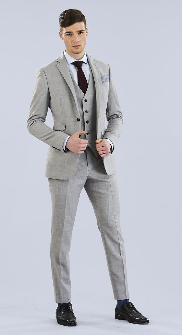 The Frost Grey Three Piece Suit