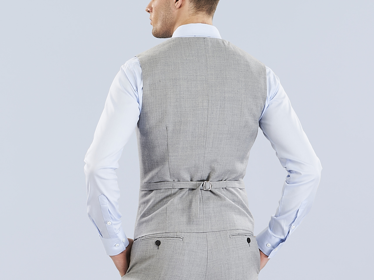The Frost Grey Three Piece Suit - Image 8
