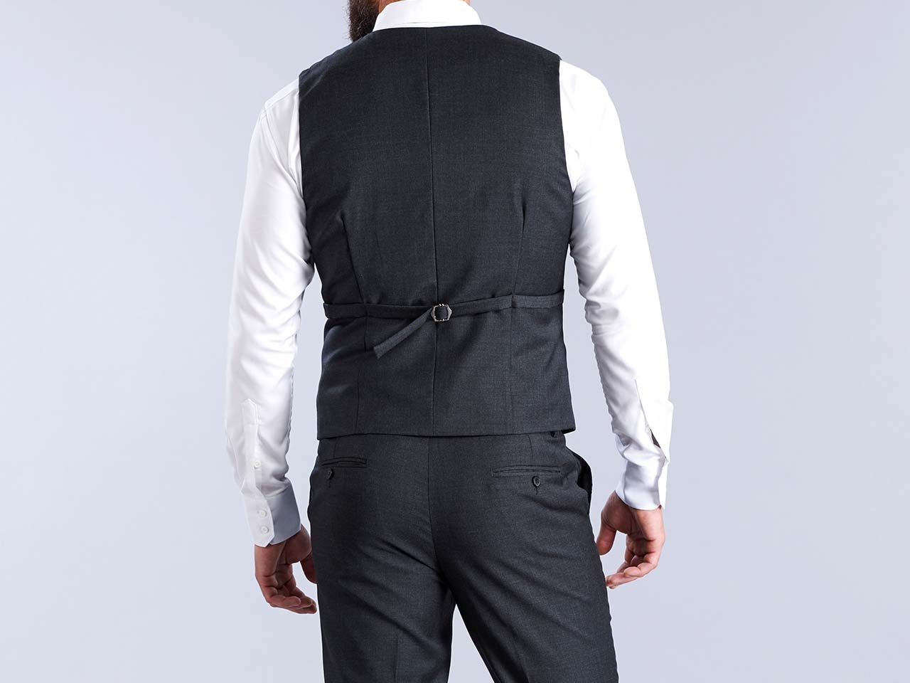 The Fundamental Charcoal Three Piece Suit - Image 7