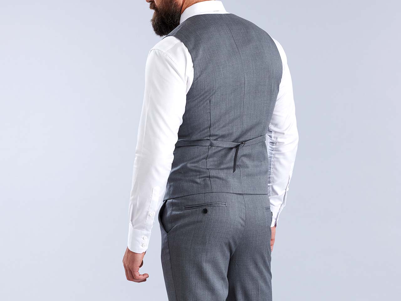 The Fundamental Grey Three Piece Suit - Image 7