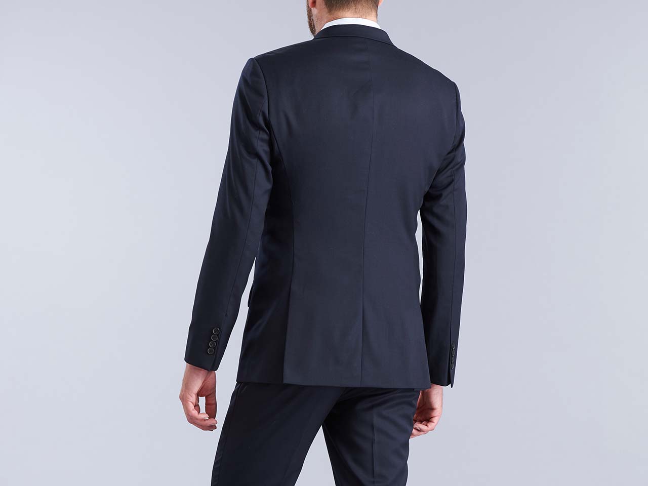 The Fundamental Navy Three Piece Suit - Image 4