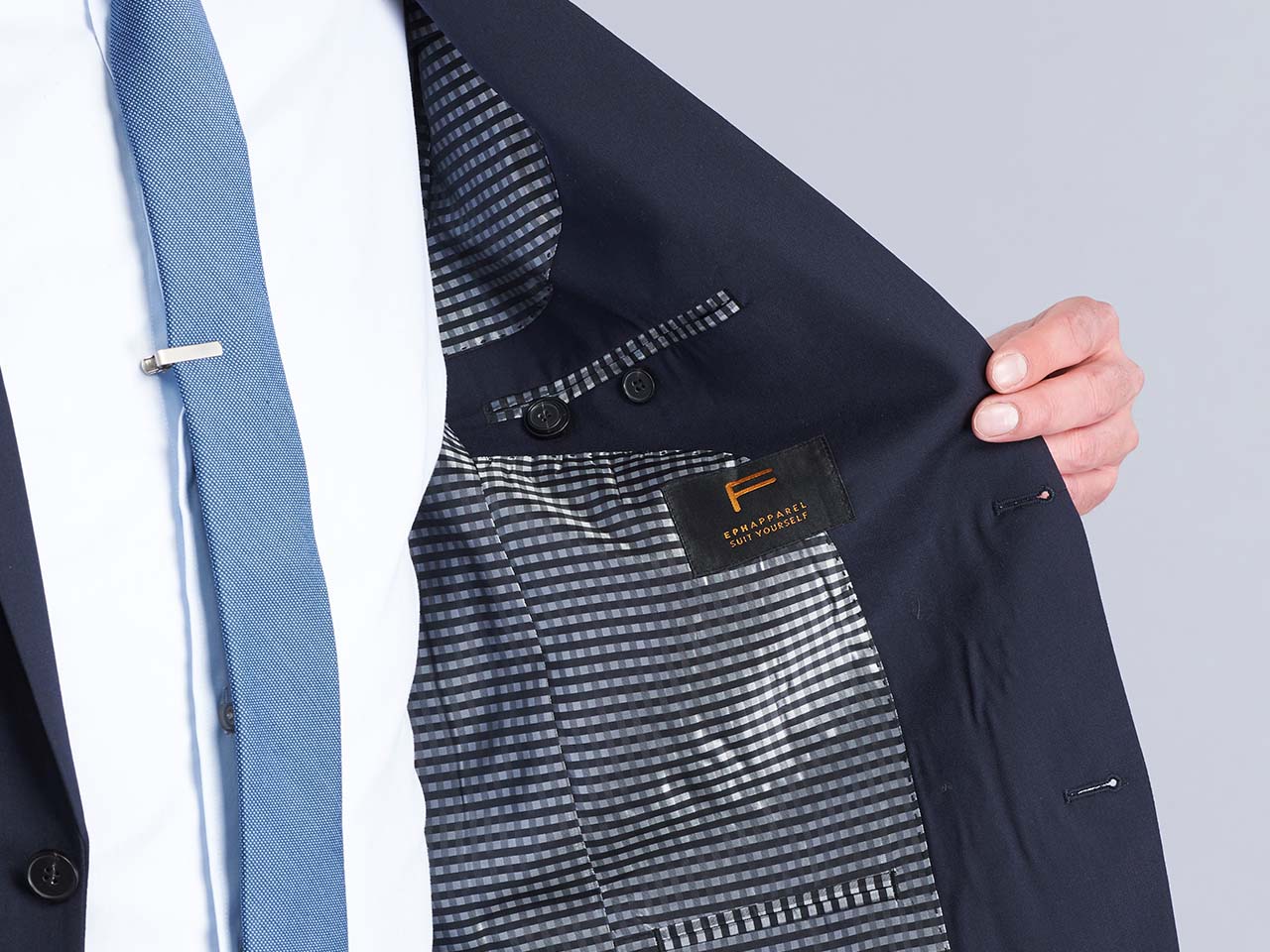 The Fundamental Navy Three Piece Suit - Image 5