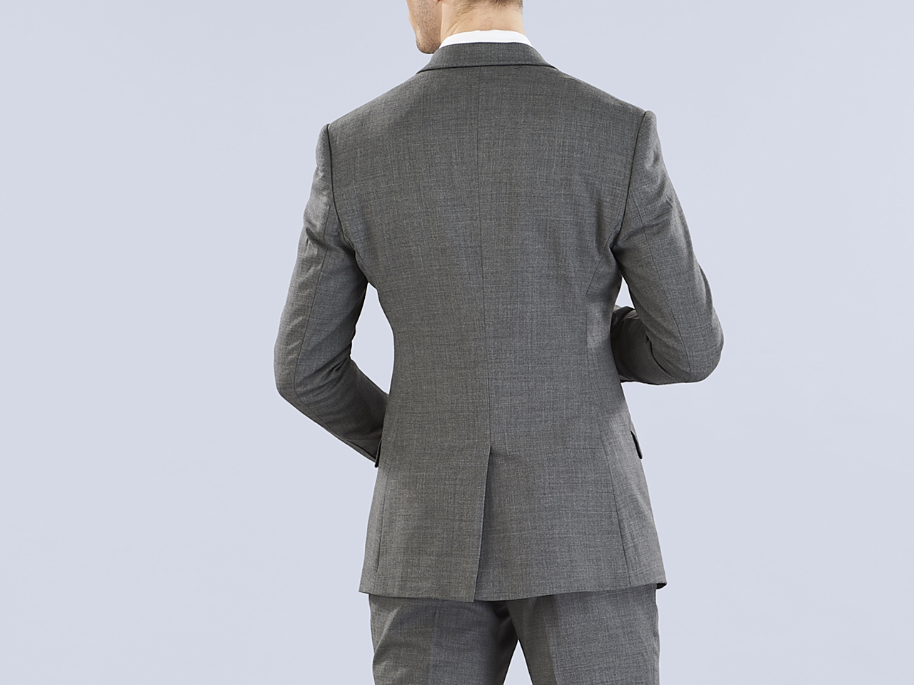 The Grey Lycra Three Piece Suit - Image 5