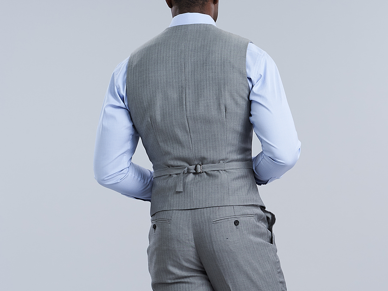 The Horizon Herringbone Three Piece Suit - Image 8